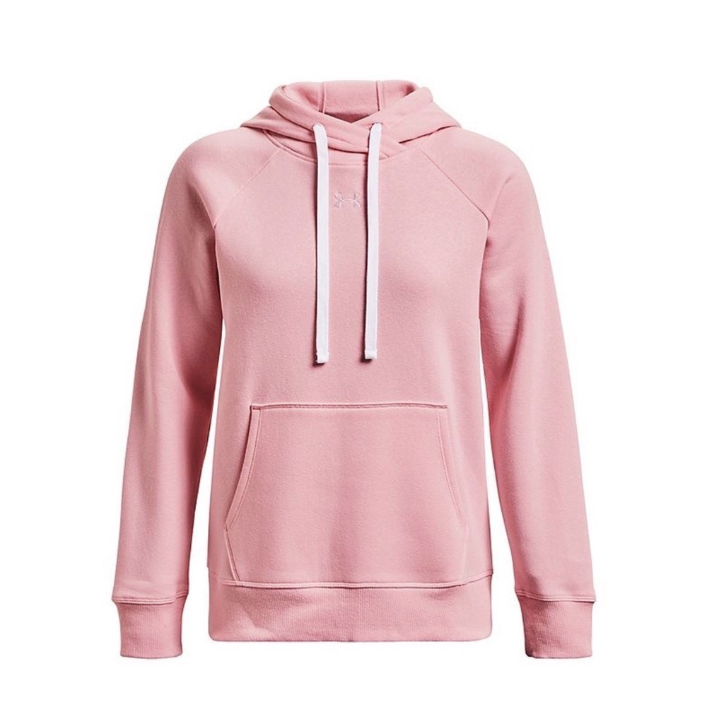 NWOT Women’s Under Armour Rival Fleece Hoodie in Pink